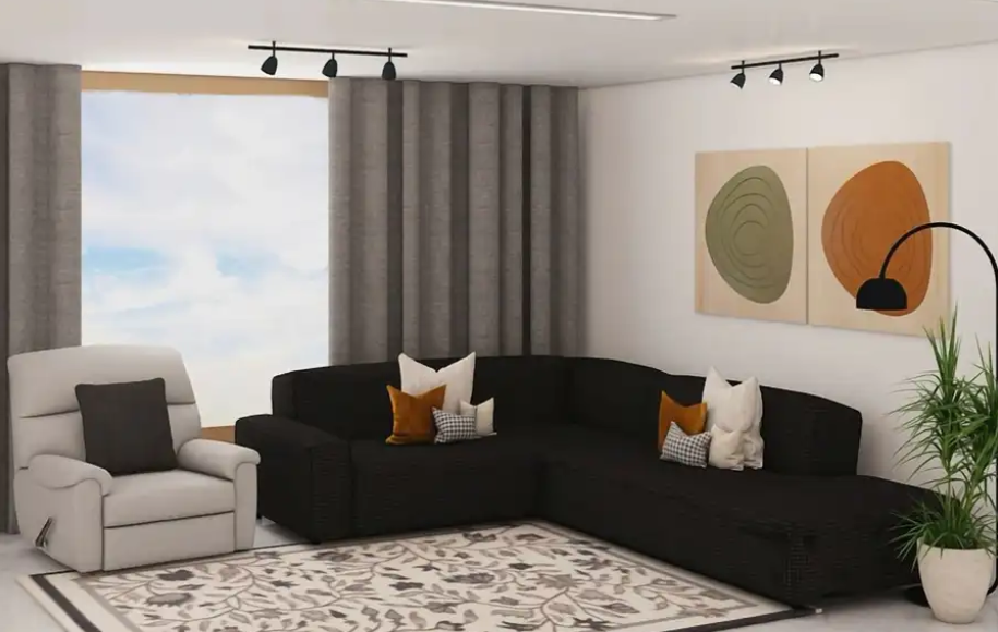 تصميم داخلي تاثيث منازل صالونات متاجر