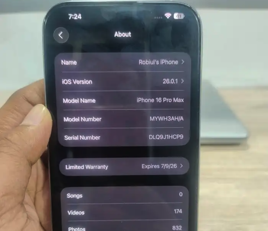 Iphone 16 Pro Max 256 Gb