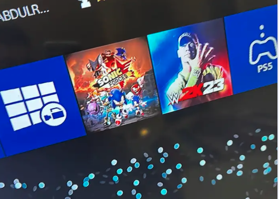 سوني 4 مع جميع ملحقاته