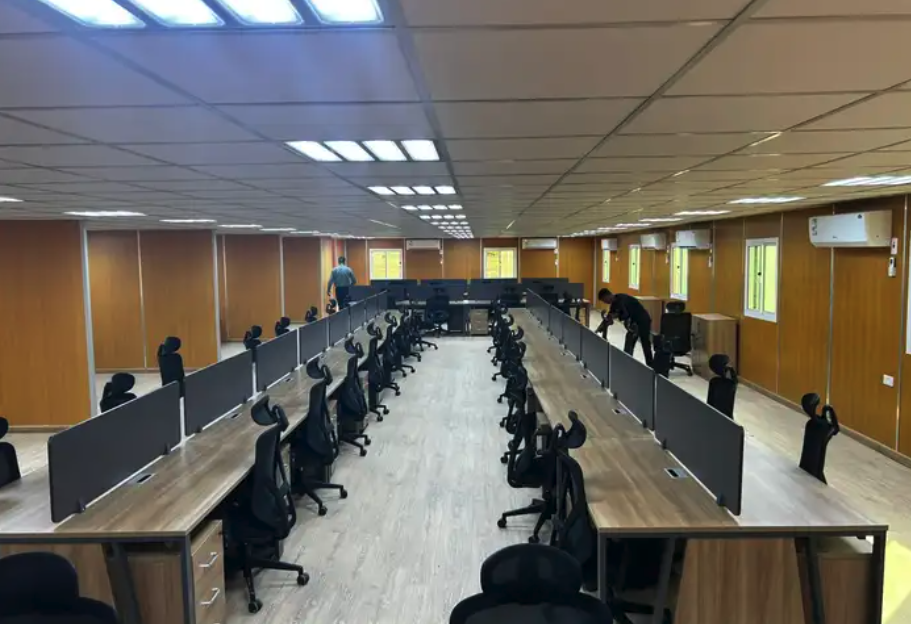 مودرن وحدة العمل مكتب مشتركة بارتيشن محطة العمل موظفين كرسي