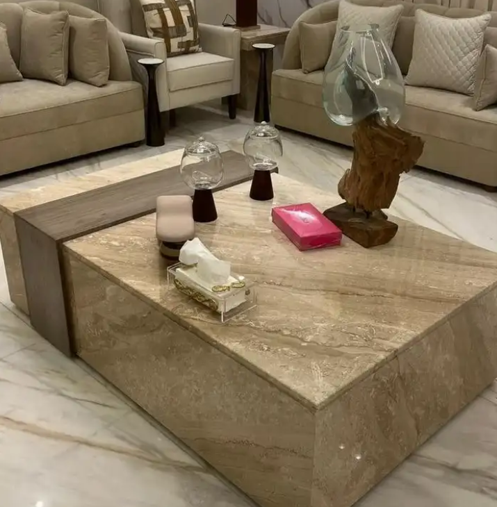 نفصيل طاولات رخام وطاولات ديكور فايبر جلاس