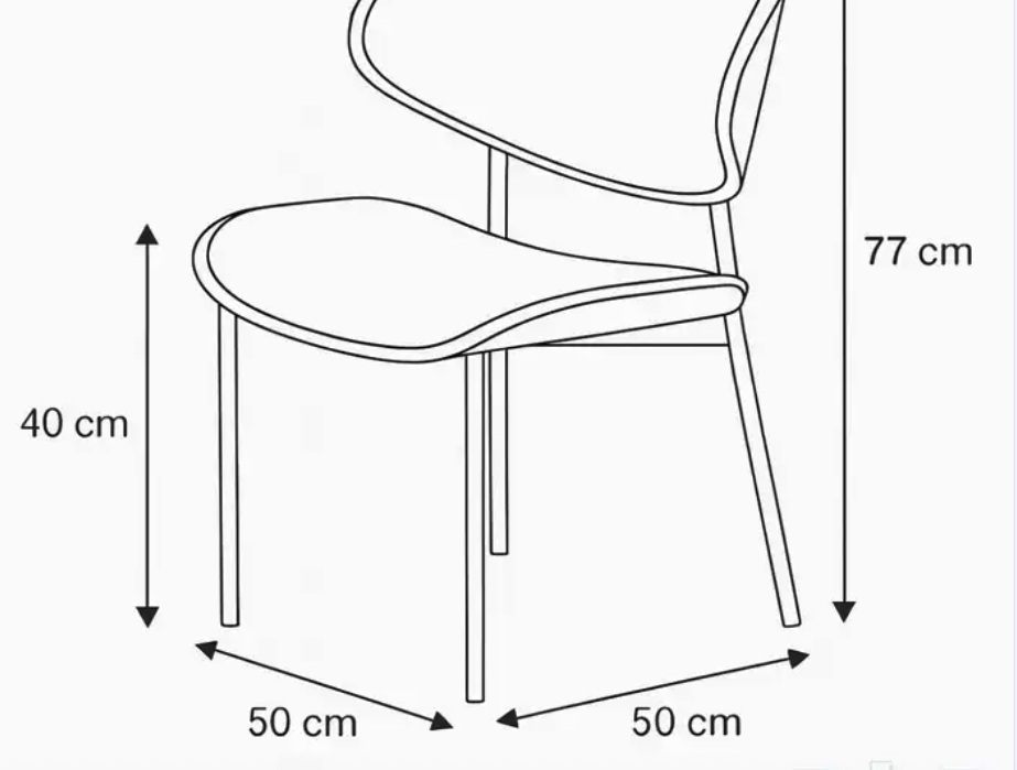 كراسي طعام بتصميم عصري وأنيق