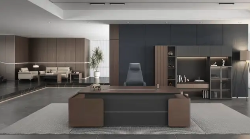 أثاث مكتبي مكتب بارتشن مكتب إدارة مكتب مدير مودرن فخم