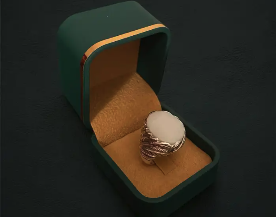 خواتم فضة عيار 925 رجالية ب احجار