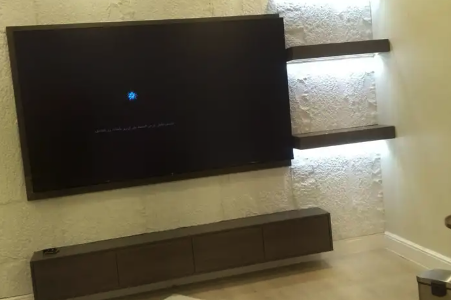 تصاميم ديكورات داخليه خلفيات شاشه بلازما ومداخل مرايات