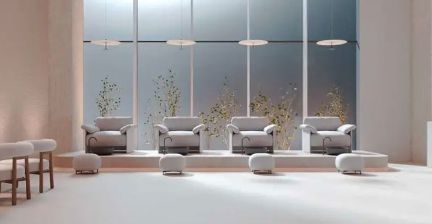 مصمم ثري دي 3d كافيه مكتب مطعم معرض متجر محل