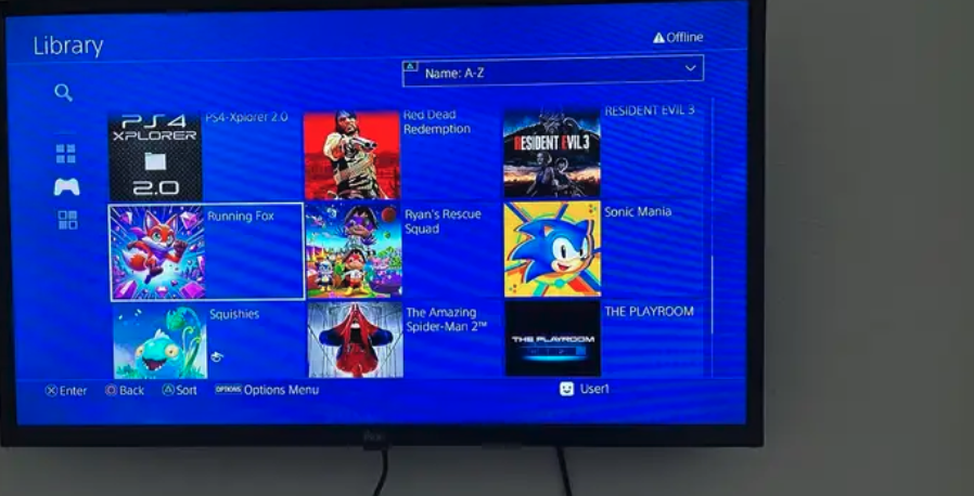 سوني 4 متهكر جاهز عليه اكتر من 40 لعبه