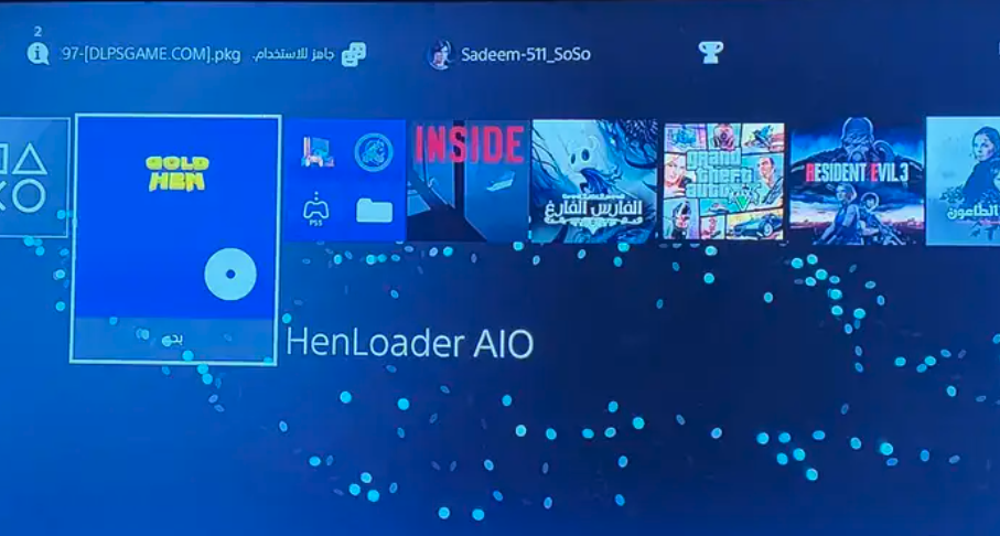 سوني 4 مهكر والعاب معربة