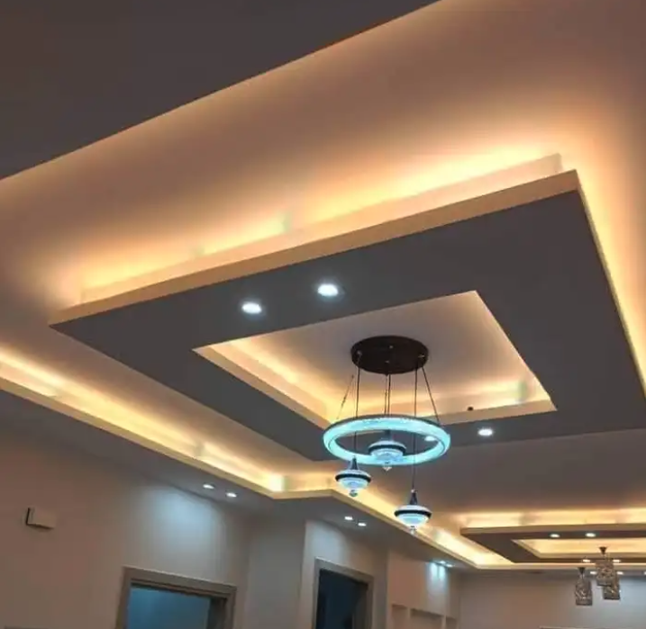 ديكورات جبس وجبس بورد وسيمنت بورد