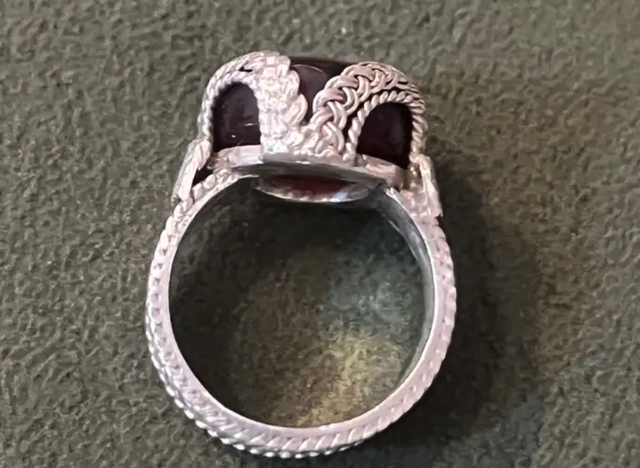 خاتم عقيق يماني اصلي فضة جودة عالية عيار 925