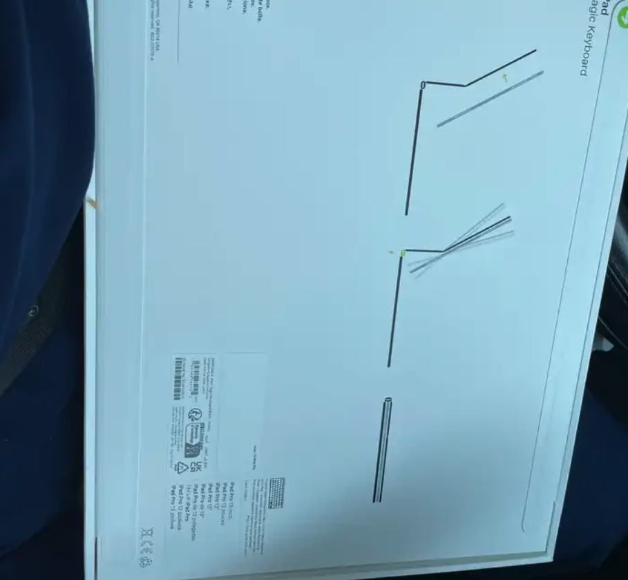 ( جديد ما استخدم ) iPad Magic Keyboard 13 inch new