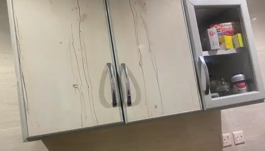 دولاب مطبخ وحدتين 120 سم