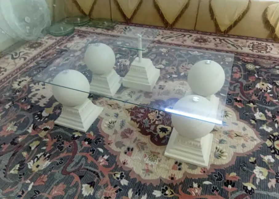 نفصيل طاولات رخام وطاولات ديكور فايبر جلاس