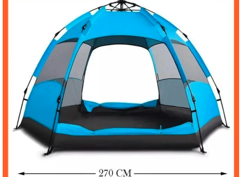 خيمة سداسيه من الخيام الكبيره شحن مجاني