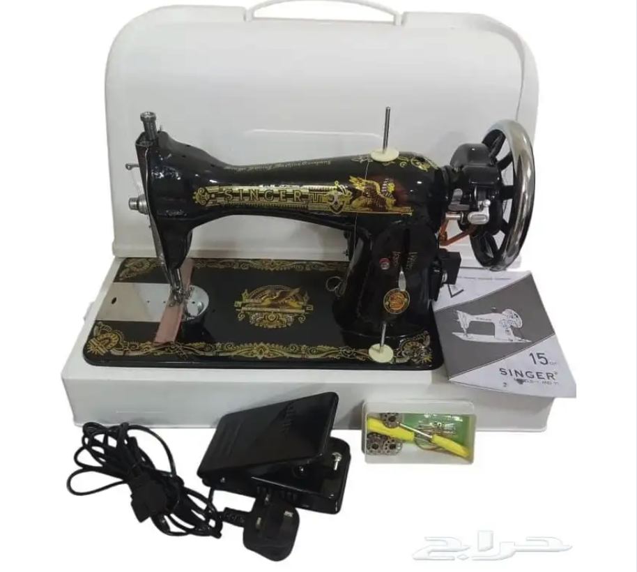 مكائن خياطة سنجر كهربائية جديدة كمية محدودة عروض