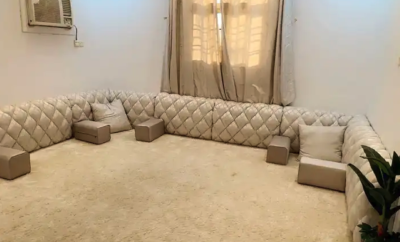 كنب مجلس وجلسة ارضية