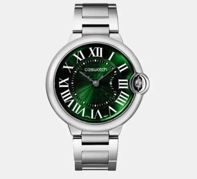 ساعة كاسواتش رجالي باللون الفضي