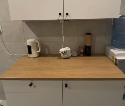 دولاب ايكيا .. بنش مطبخ او قهوة