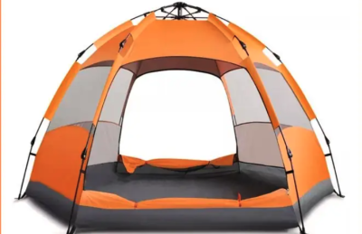 خيمة سداسيه من الخيام الكبيره شحن مجاني