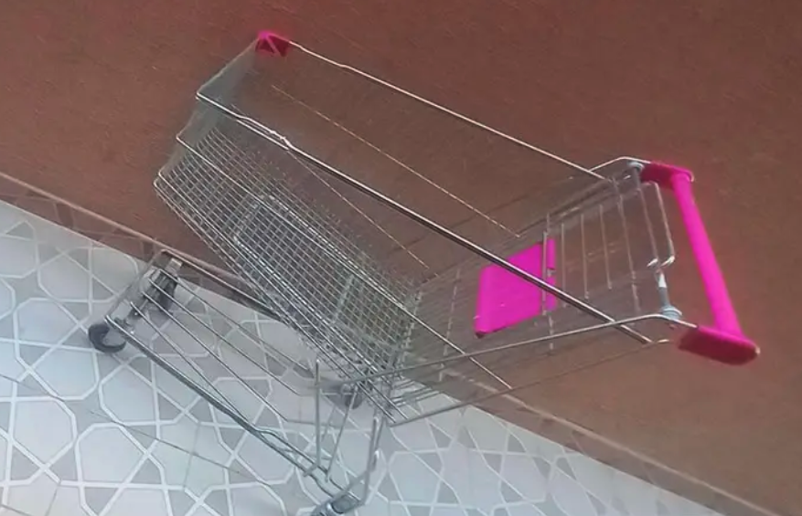 يوجد عربتان تسوق (جديده 100 100