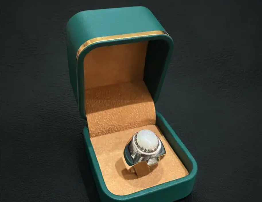 خواتم فضة عيار 925 رجالية ب احجار