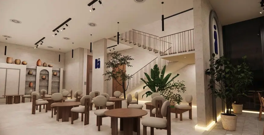 تصميم 3D داخلي وخارجي شامل للمشاريع وتنفيذها